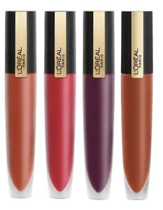 Lot of 4 L'Oreal Paris Makeup Rouge Signature Matte Lipstick 0.23fl.oz./7.0ml Ea - Picture 1 of 10