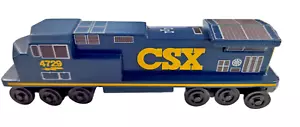 Locomotora de madera Whittle Shortline Railroad CSX C-44 4729 L - Imagen 1 de 6