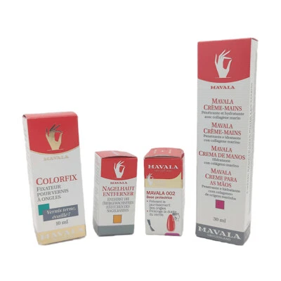 Nagelpflege Set Mavala Solution für Splitternder, matter Nagellack Maiküre Nails - Bild 1 von 4