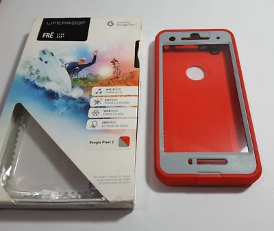 Funda Impermeable Lifeproof Fre Series para Google Pixel 2 Rojo/Gris Foto 1 de 4