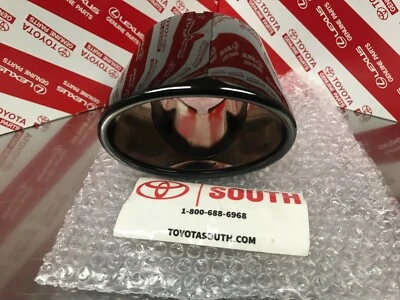 2021 Toyota Rav4 TRD Black Chrome Exhaust Tip Genuine Toyota PT226-42210-12  - Image 1 of 4