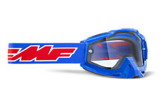 Produktbild - FMF Powerbomb Goggle Rocket Blue-Clear Linse Motorrad Motor Ersatzteile Moped