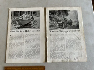 2 - The Harley Davidson Enthusiast Magazine #62 & #63 Dated July August 1923 - Picture 1 of 10