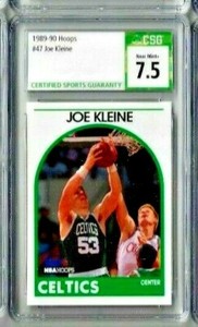 1989 Hoops Joe Kleine CSG 7.5