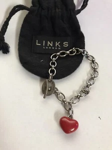 Links Of London Heart Bracelet - Picture 1 of 4