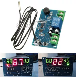 Controller di temperatura digitale intelligente DC12V scheda sensore NTC termostato - Foto 1 di 6