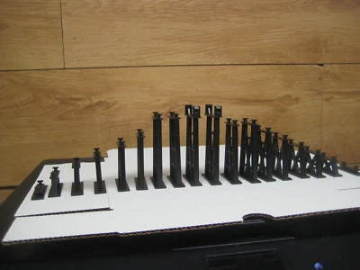 HO PLASTIC TRESTLE SET OF 18 PCS. MP79-18 - Image 1 of 3