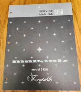 Marantz 6150 Plattenspieler Service Manual - Original - Bild 1 von 2