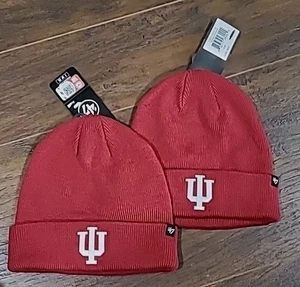 (2) ’47 Marke Indiana Hoosiers Bündchen Beanie purpurrot dunkelrot College Einheitsgröße - Bild 1 von 6