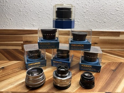 (LOTE DE 5) Lentes para ampliar fotos de película vintage (LEER DESCRIPCIÓN) Foto 1 de 4