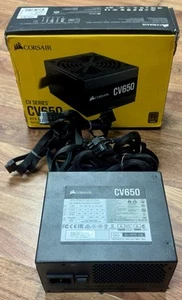 Corsair CV650 ATX 80 Plus Bronze Netzteil Lieferung verpackt (kostenloser UK-Versand) - Bild 1 von 6