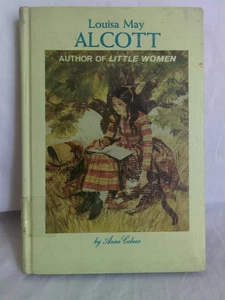 Vintage Louisa May Alcott Biographie kleine Frauen 1969 Anne Colver HC ehemalige Bibliothek - Bild 1 von 16