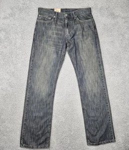 Levi’s 514 Jeans Men's 34x34 Straight Fit Medium Wash Blue Denim 100% Cotton NWT - Picture 1 of 14