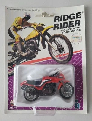 KAWASAKI GPZ1100 RIDGE RIDER DIECAST GPZ METAL ESCALA MODELO 1986 ZEE MOTOCICLETA Foto 1 de 4