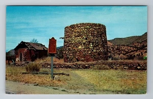 Torreon NM-New Mexico, Spanish American Fort, Antik, Vintage Souvenir Postkarte - Bild 1 von 2