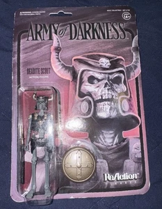 NUOVO Super7 Army of Darkness DEADITE SCOUT (Midnight) 3,75" Modellino ReAction - Foto 1 di 5