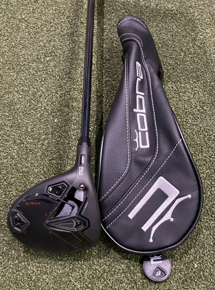 Cobra DarkSpeed MAX 15.5" 3 Wood With a UST LINQ 5F3 Regular Shaft L/H Brand New - Image 1 of 4