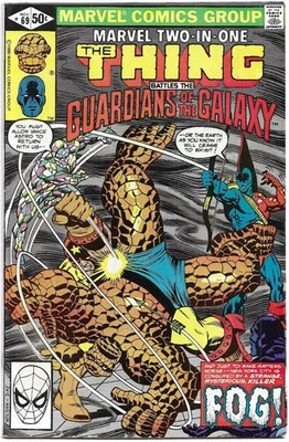 Marvel Two-In-One #69 BRONZE AGE COMIC BOOK Thing & Guardians of the Galaxy 1980 - image 1 of 2