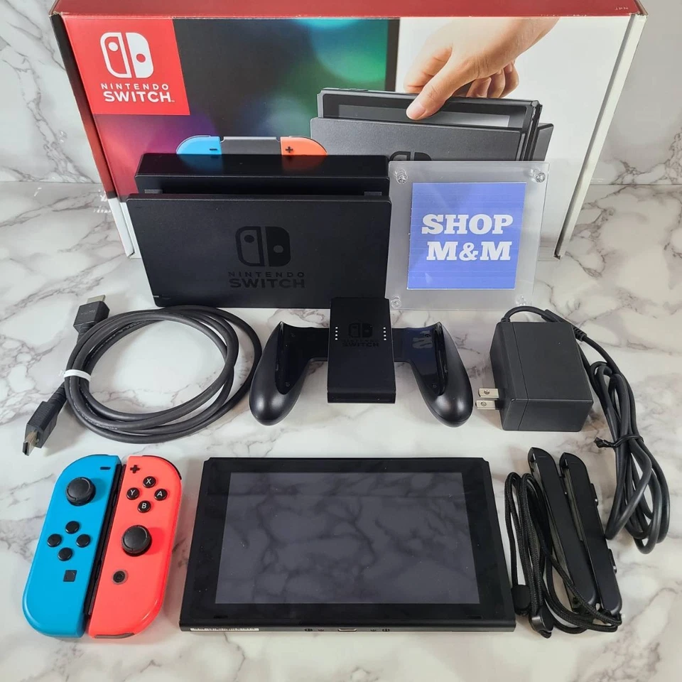 Nintendo Switch SIN PARCHES V1 HAC-001 Juego completo Rango seleccionar Foto 1 de 1