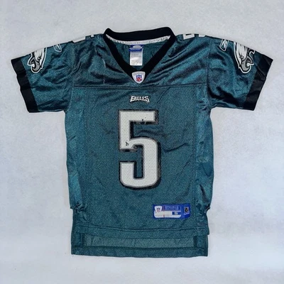 Camiseta Reebok Kids McNabb #5 Philadelphia Eagles NFL Juvenil Talla S Foto 1 de 4