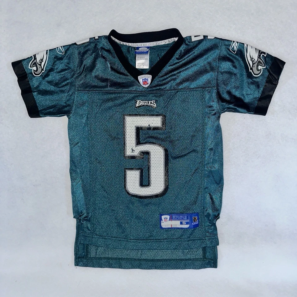 Camiseta Reebok Kids McNabb #5 Philadelphia Eagles NFL Juvenil Talla S Foto 1 de 4