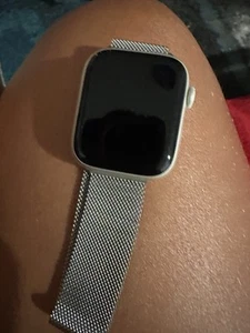 apple watch series 7 adjustable stainless steel band - Zdjęcie 1 z 2