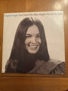 Crystal Gayle I've Cried The Blue Right Out Of My Eyes Vinyl LP 1973 MCA-2334 - Picture 1 of 5