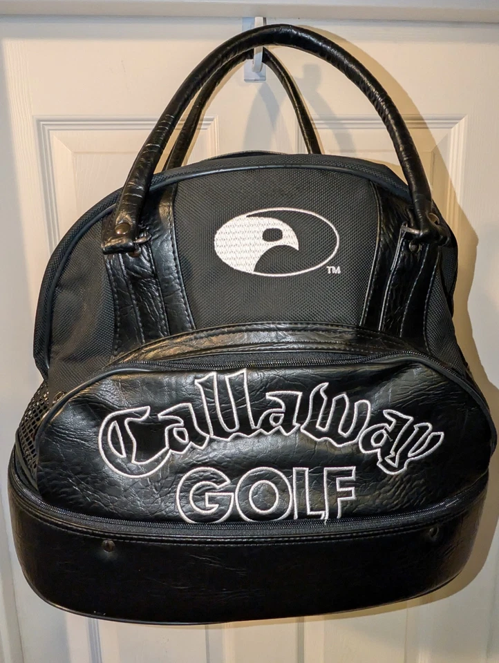 CALLAWAY Bordado Golf Cremallera Inferior Accesorio Portazapatos Bolsa de Viaje para Noche Foto 1 de 4