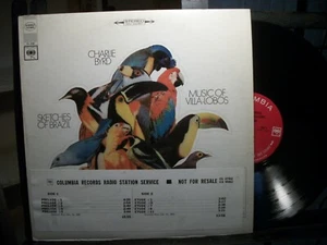 CHARLIE BRYD Sketches Of Brazil The Music Of Villa Lobos LP Columbia CS9582 - Picture 1 of 2