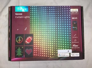Govee H70B1 RGBIC Curtain Lights - Multicolor 520 LED 4.9 ft × 6.5 ft BRAND NEW - Picture 1 of 3