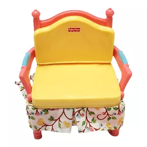 Fisher-Price Loving Family Puppenhaus gelber Stuhl Stoffmöbel - Bild 1 von 5