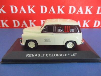 Die cast 1/43 Modellino Furgone Pubblicitari Renault Colorale Biscotti Lu - Immagine 1 di 4