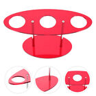 3-Hole Acrylic Cream Holder Stand for Parties and Events