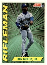 Ken Griffey Jr. Baseball Cards You Pick Choose 1989-1994 Rookies RC Mariners