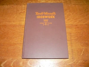 Vintage 1952 HC "Hand-Wrought Ironwork (A Book of Projects)" by Krom & Paige - Picture 1 of 6