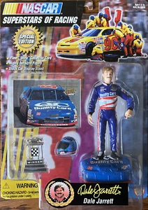 1997 SUPERSTARS OF NASCAR Dale Jarrett Action Figure NEW - Picture 1 of 3