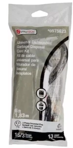 Kit de cable interior negro para eliminación de basura para lavavajillas calibre 16 Utilitech 6 pies 13 amperios - Imagen 1 de 13