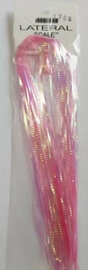 LATERAL SCALE #1765 " DYED PINK " FLY TYING FLASH - Picture 1 of 2