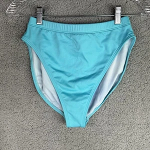 La Blanca High Waist Bikini Bottom Turquoise Size 10 - Picture 1 of 6
