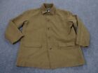 Roundtree Yorke Jacket Adult L Brown Pockets Suede Coat Outdoors Hiking Mens