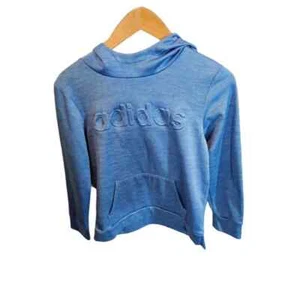 Girls Adidas Hooded Sweatshirt - Picture 1 of 4
