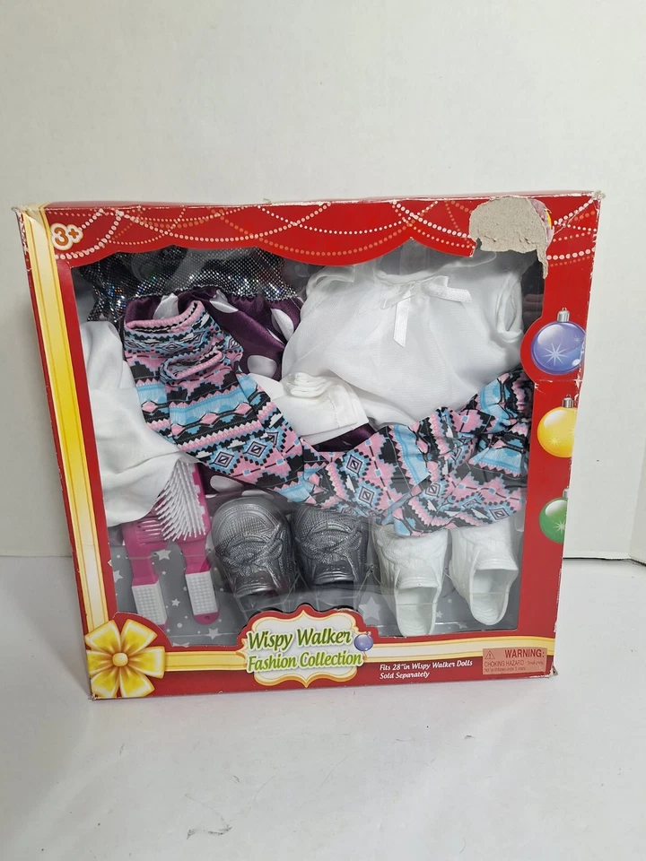 Uneeda Doll Wispy Walker Fashion Collection 2 Different Outfits