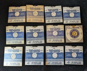 Vintage View-Master 12 Reels Lot All Mexico All 1940s Mexican Cities And Sights - Picture 1 of 9