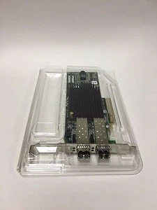 489193-001 HP Emulex LPE12002 8GB Dual Port PCI-E AJ763 HIGH PROFILE - Picture 1 of 2