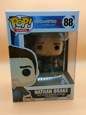 Funko Pop! Uncharted 4 Nathan Drake (Brown Shirt) #88 Rare Exclusive Naughty Dog