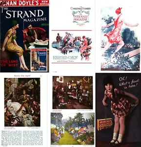 174 Old Issues of The Strand - Popular Culture Magazine Vol.4 (1911-1925) DVD - Picture 1 of 12