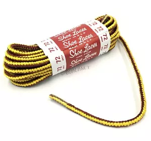 Harte runde Schnürsenkel Arbeitsschuh Stiefelschnürsenkel ShoeStrings - Bild 1 von 5
