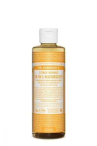 1x Dr. Bronners 18-IN-1 Naturseife Zitrus-Orange vegan&fair trade 240ml - Bild 1 von 3