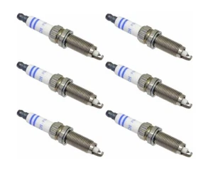 Set of 6 Spark Plug "High Power" BOSCH ZR5TPP33 for BMW X5, X6 Brand New - Picture 1 of 1