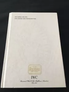 Watch catalog / Catalogue montres IWC 2001 - 2002 en allemand avec tarif € et DM - Picture 1 of 3